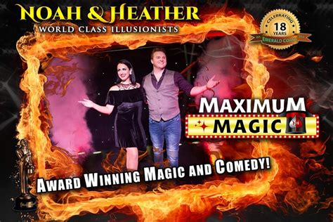 noah and heather magic show